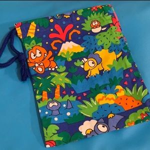 Sanrio We Are Dinosaurs drawstring pouch